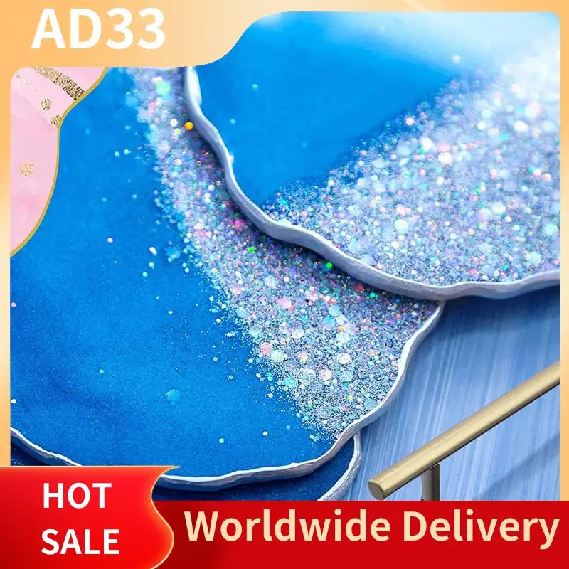 Top Deals 1 Set Silicone Tray Mold Irregular Casting Epoxy Molds With Gold Handles For DIY Crafts
Top Deals 1 Set Silicone Tray Mold Irregular Casting Epoxy Molds With Gold Handles For DIY Crafts
