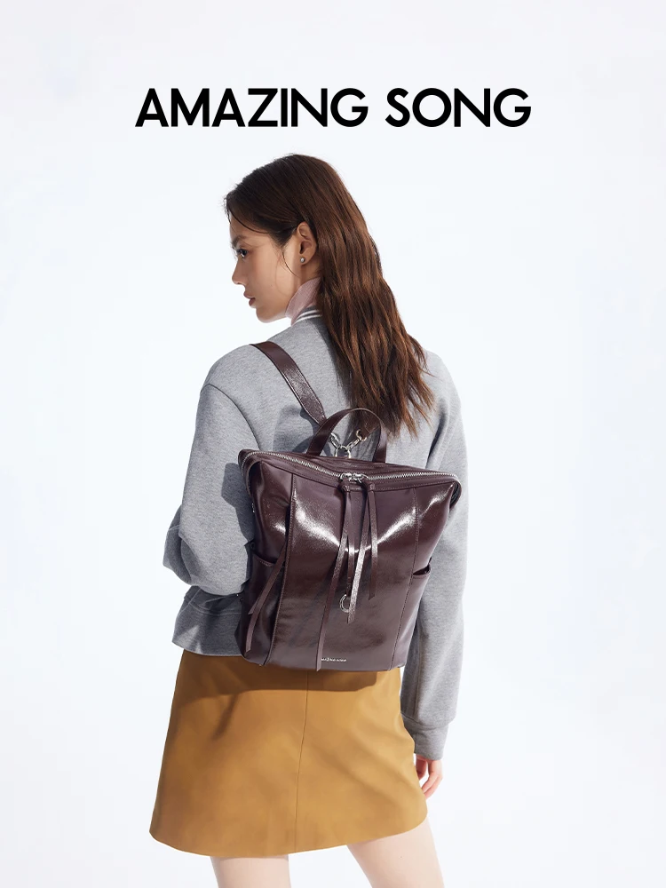 Рюкзак-пончик Amazing Song, большая сумка, новинка 2025, модная большая вместительная сумка-ведро для путешествий
Рюкзак-пончик Amazing Song, большая сумка, новинка 2025, модная большая вместительная сумка-ведро для путешествий