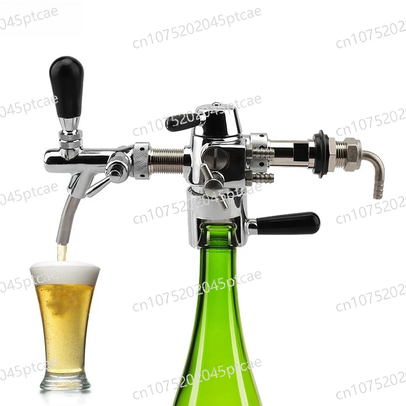2 In 1 Dispensing For Glass Bottle Bar Homebrewing No-foam Beer Bottle Filling & Adjustable Beer Tap Professional Bottle Filler
2 In 1 Dispensing For Glass Bottle Bar Homebrewing No-foam Beer Bottle Filling & Adjustable Beer Tap Professional Bottle Filler