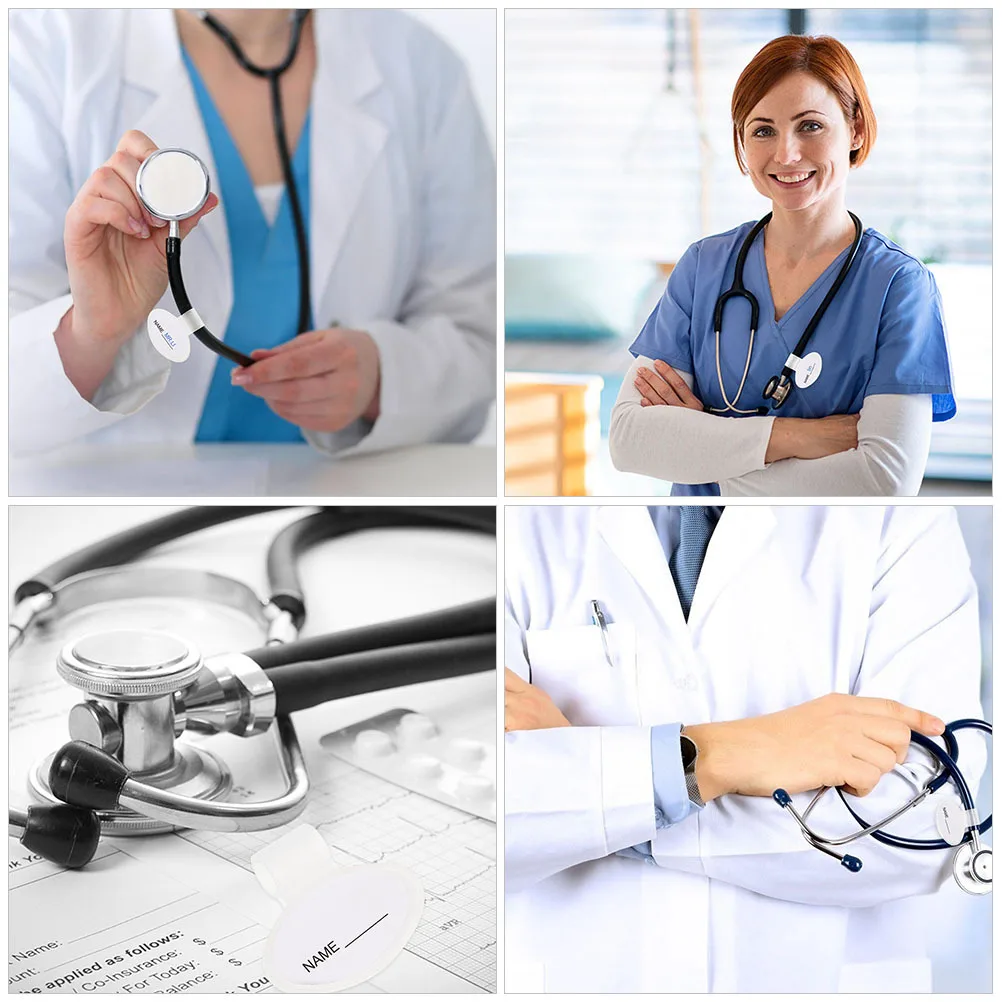 6Pcs Stethoscope Name Tags for Identification Dual Side Writeable PP Material Clip Holder Lightweight Comfortable Use Medical
6Pcs Stethoscope Name Tags for Identification Dual Side Writeable PP Material Clip Holder Lightweight Comfortable Use Medical
