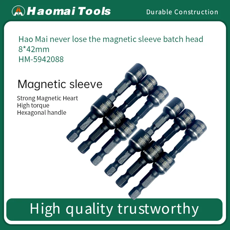 Набор сверл HaoMai, сильный магнит, никогда не отпускает электрические сверла, набор магнитных ключей для инструментов для обустройства дома
Набор сверл HaoMai, сильный магнит, никогда не отпускает электрические сверла, набор магнитных ключей для инструментов для обустройства дома