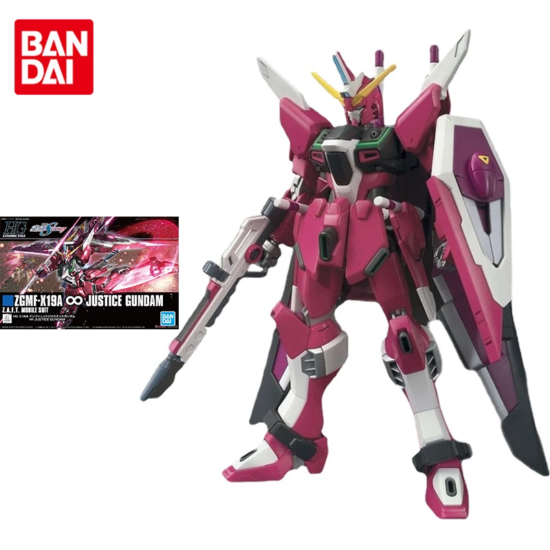 Набор сборных моделей Bandai Gundam, аниме фигурки HGCE ZGMF-X19A, бесконечная справедливость, Gundam Gunpla, экшн-фигурки, подарки для детей
Набор сборных моделей Bandai Gundam, аниме фигурки HGCE ZGMF-X19A, бесконечная справедливость, Gundam Gunpla, экшн-фигурки, подарки для детей