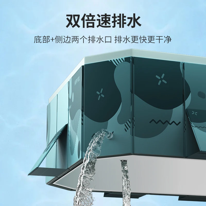 No Inflation No Installation Foldable Swimming Pool, Large Family Kiddie Pool for Indoor Outdoor Adult Kids Summer Water Fun
No Inflation No Installation Foldable Swimming Pool, Large Family Kiddie Pool for Indoor Outdoor Adult Kids Summer Water Fun