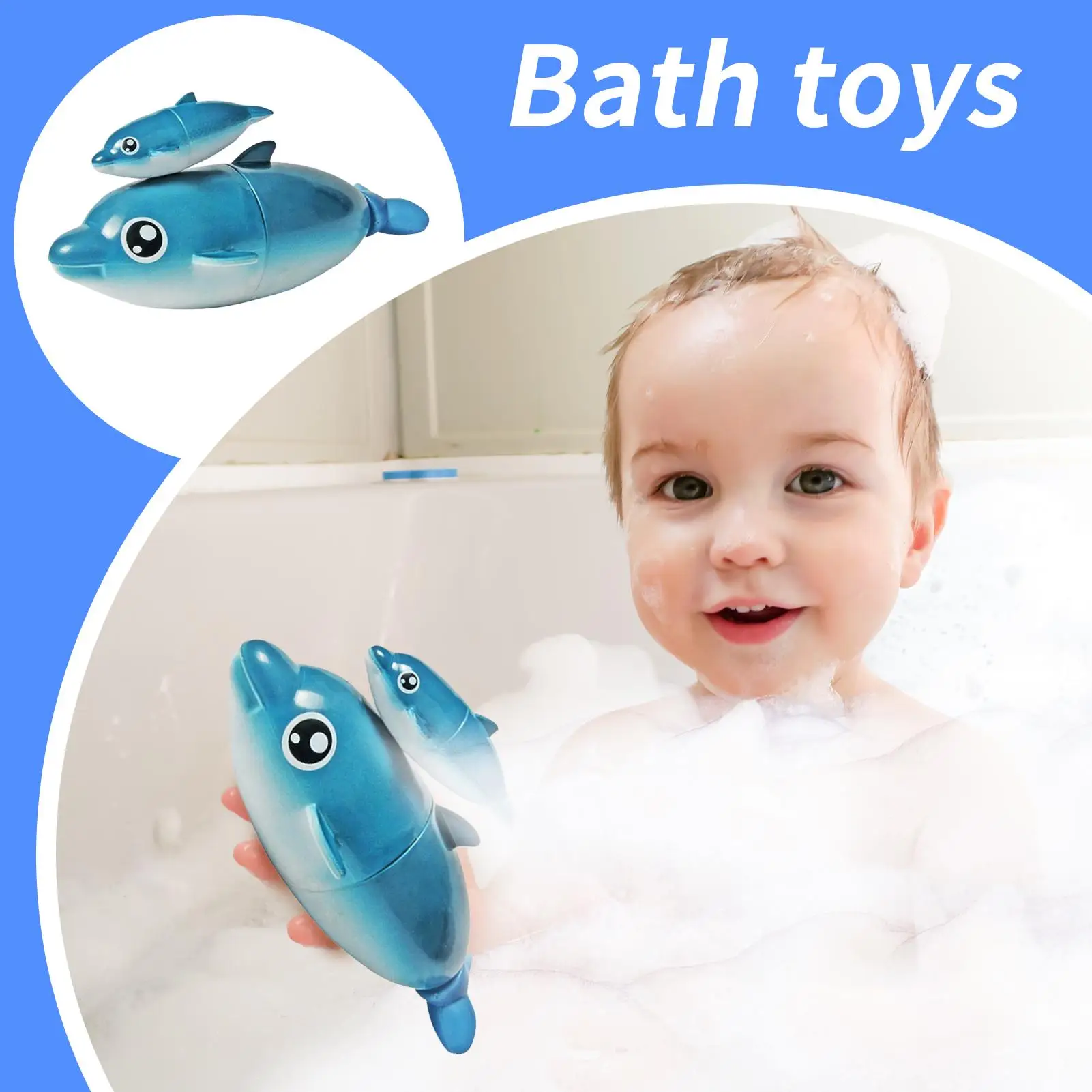 Kid Bath Toys Child Bathing Dynamic Floating Dolphin Toys Interactive Bath Water Game For Preschool Toddler Boys Child Baby
Kid Bath Toys Child Bathing Dynamic Floating Dolphin Toys Interactive Bath Water Game For Preschool Toddler Boys Child Baby