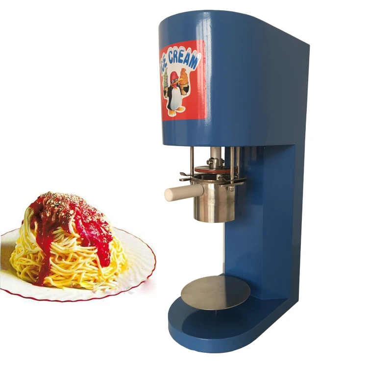 Commercial Ice Cream Noodle Shape Making Machine Ice Cream Spaghetti Machine Spaghetti Press Ice Cream Machine
Commercial Ice Cream Noodle Shape Making Machine Ice Cream Spaghetti Machine Spaghetti Press Ice Cream Machine