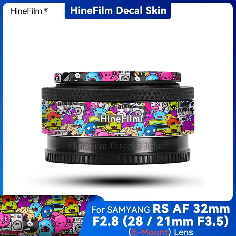Hinefilm Skin for Samyang RS 21mm F3.5 / 28mm F3.5 / 32mm F2.8 FE Mount Lens Decal Skin Lens Sticker 32 f2.8 Wrap Cover 21 F3.5
Hinefilm Skin for Samyang RS 21mm F3.5 / 28mm F3.5 / 32mm F2.8 FE Mount Lens Decal Skin Lens Sticker 32 f2.8 Wrap Cover 21 F3.5