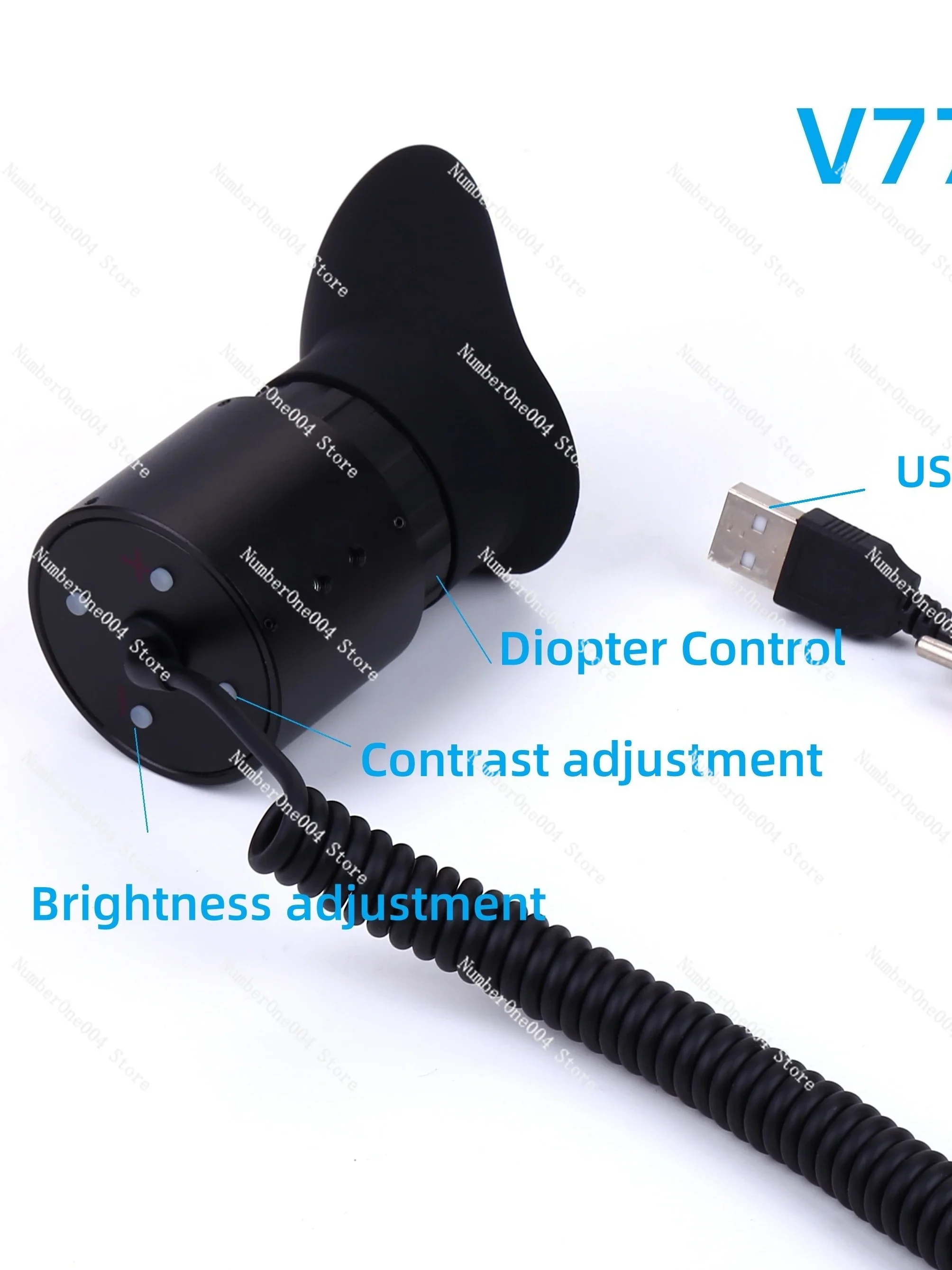V770 Pro Portable Display Supports 16 Times Brightness Contrast Adjustment Eyepiece Large Screen Display 
V770 Pro Portable Display Supports 16 Times Brightness Contrast Adjustment Eyepiece Large Screen Display