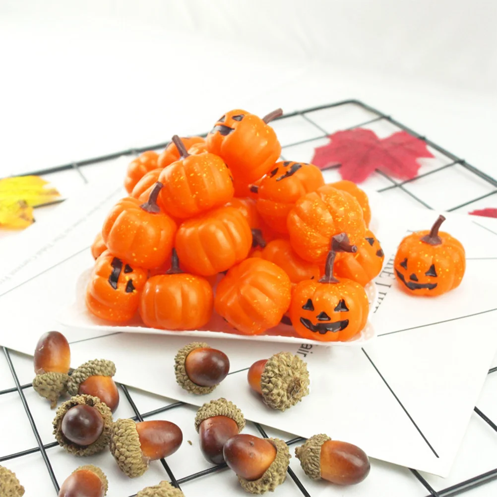 16Pcs Halloween Plastic Pumpkins Artificial Simulation Small Pumpkins for Home Party Decoration Thanksgiving Day
16Pcs Halloween Plastic Pumpkins Artificial Simulation Small Pumpkins for Home Party Decoration Thanksgiving Day