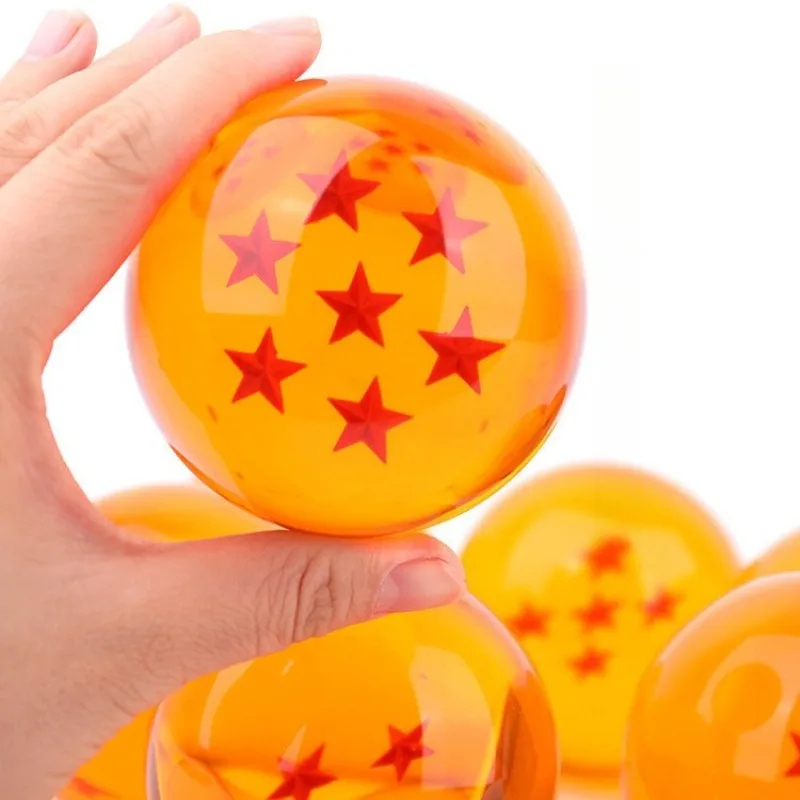 7.6cm Large Dragon Ball Crystal Balls Set 1-7 Stars Anime Collectible Model Desktop Ornament Gift for Gift Box
7.6cm Large Dragon Ball Crystal Balls Set 1-7 Stars Anime Collectible Model Desktop Ornament Gift for Gift Box