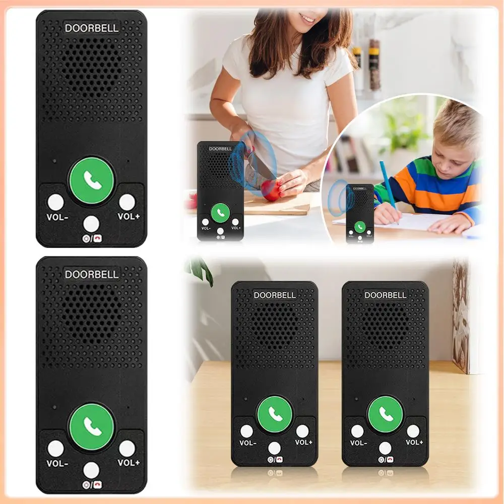 Full Duplex 2 Way Intercom with 4 Chimes 8 Volume Levels Hands-Free Wireless Intercom System for Business Offices Indoor Outdoor
Full Duplex 2 Way Intercom with 4 Chimes 8 Volume Levels Hands-Free Wireless Intercom System for Business Offices Indoor Outdoor