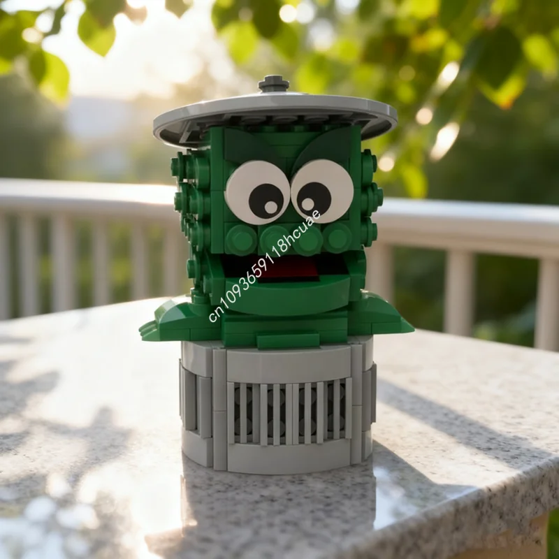 193 шт. MOC Оскар Улица Сезам Модель Brickheadzed Строительные блоки Рождественский подарок DIY Творческие образовательные игрушки Кирпич на день рождения
193 шт. MOC Оскар Улица Сезам Модель Brickheadzed Строительные блоки Рождественский подарок DIY Творческие образовательные игрушки Кирпич на день рождения