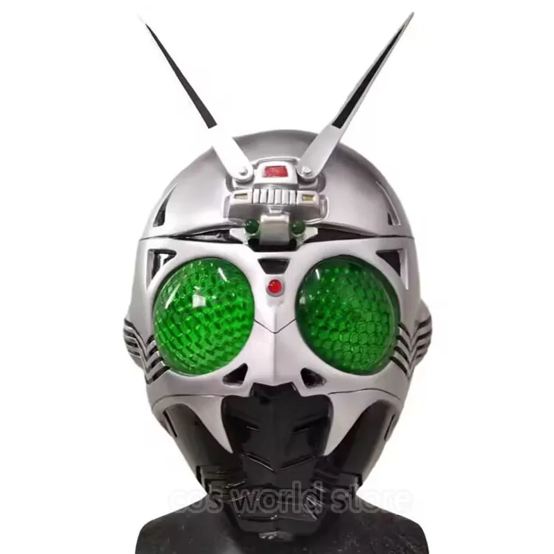 Anime Shin Kamen Rider Shadow Moon Cosplay Led Mask Helmet For Adult Men Halloween Role play Masks Helmet Masquerade Mask Props
Anime Shin Kamen Rider Shadow Moon Cosplay Led Mask Helmet For Adult Men Halloween Role play Masks Helmet Masquerade Mask Props