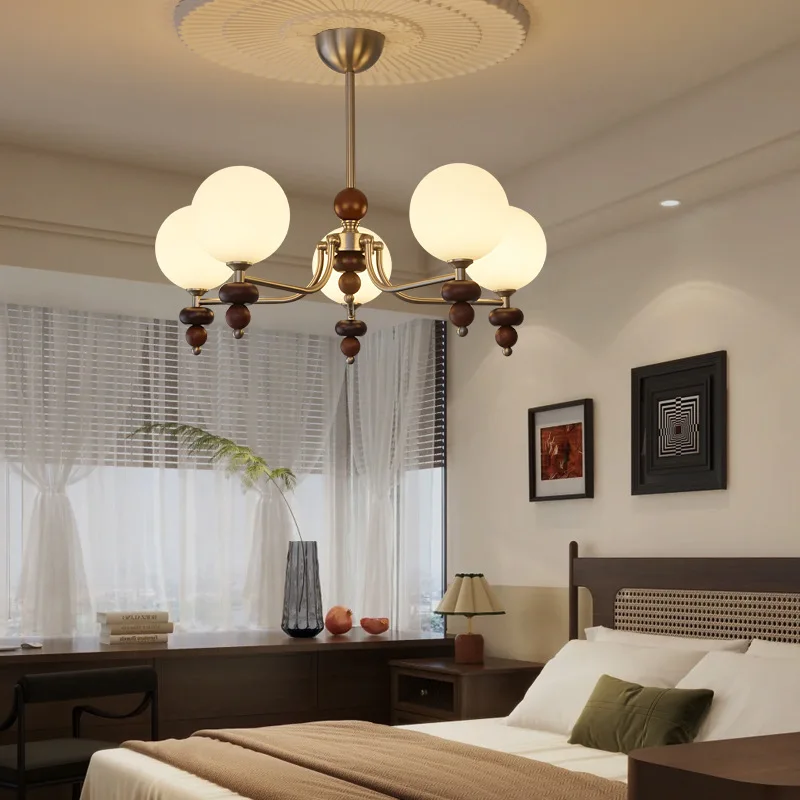 French medieval magic bean chandelier wabi sandy wind retro solid wood living room light dining bedroom hall main
French medieval magic bean chandelier wabi sandy wind retro solid wood living room light dining bedroom hall main