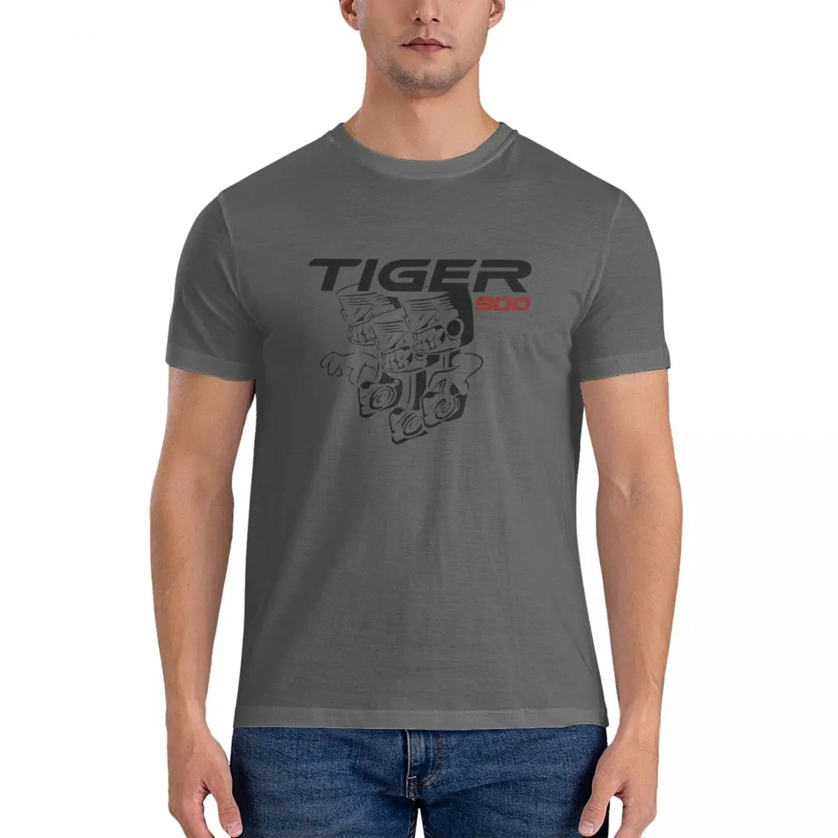 Men T-Shirts Swag Vintage 100% Cotton Tees Short Sleeve Tiger 900 T Shirts Round Neck Tops Original
Men T-Shirts Swag Vintage 100% Cotton Tees Short Sleeve Tiger 900 T Shirts Round Neck Tops Original