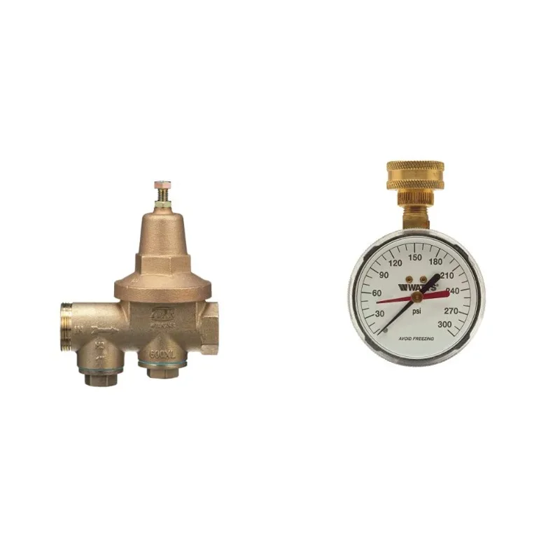 1-600XL 1" 600XL Pressure Reducing Valve and Watts 0950200 Water Pressure Test Gauge, 2 1/2 Inch, White
1-600XL 1" 600XL Pressure Reducing Valve and Watts 0950200 Water Pressure Test Gauge, 2 1/2 Inch, White