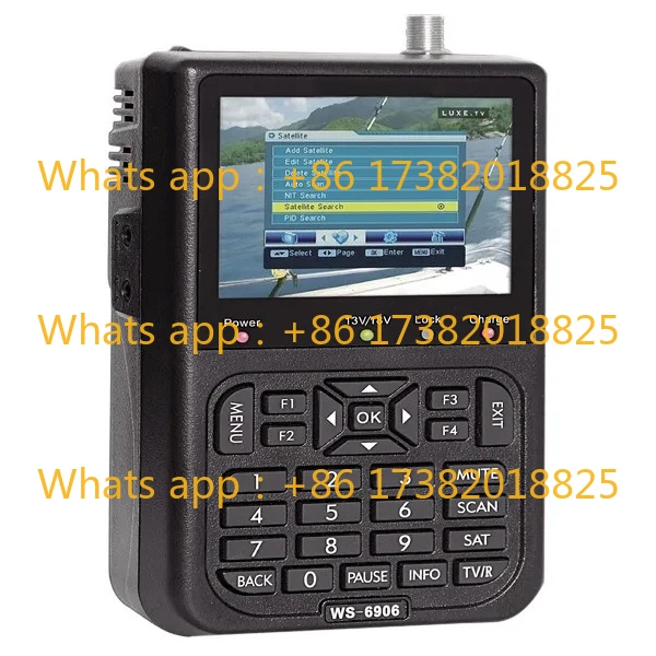 WS-6906 DVB-S satllite finder high definition star finder
WS-6906 DVB-S satllite finder high definition star finder