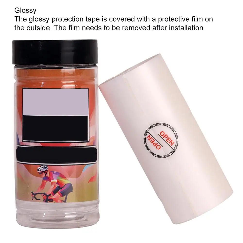 200x10cm Bike Frame Protection Tape Transparent Scratch Resistant Film with Spray Bottle and Scraper for Bike Protection
200x10cm Bike Frame Protection Tape Transparent Scratch Resistant Film with Spray Bottle and Scraper for Bike Protection