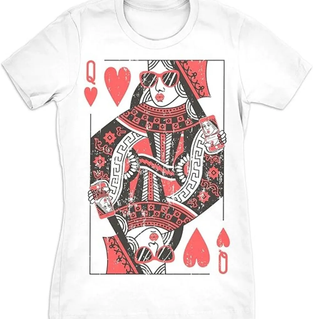 Queen of Hearts T Shirt Clothing, Shoes & Accessories|Men|Men's Clothing|Shirts|T-Shirts
Queen of Hearts T Shirt Clothing, Shoes & Accessories|Men|Men's Clothing|Shirts|T-Shirts