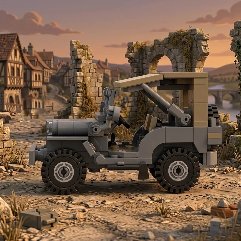 174PCS 4x4 Army Off-Road Vehicle Model MOC Building Bricks War Equipment Modular Technology Assemble Children Toys Gifts Holiday
174PCS 4x4 Army Off-Road Vehicle Model MOC Building Bricks War Equipment Modular Technology Assemble Children Toys Gifts Holiday