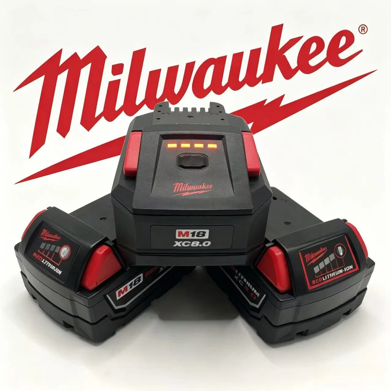 Milwaukee 18V Forged Lithium Battery, Core Anti Impact Wear Resistant Super Tough Construction Site Special Power Tool Battery
Milwaukee 18V Forged Lithium Battery, Core Anti Impact Wear Resistant Super Tough Construction Site Special Power Tool Battery