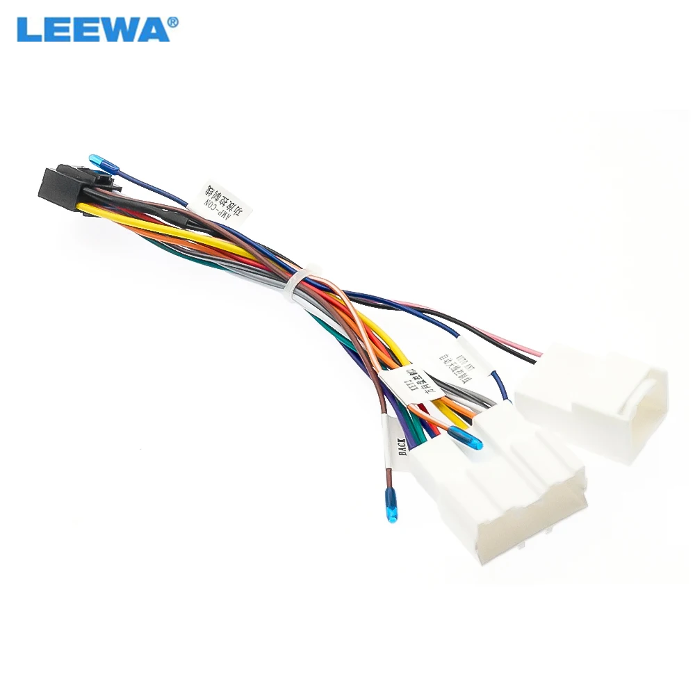 LEEWA Car 16pin Power Cord Wiring Harness Adapter For Mitsubishi Pajero Sport (06-09) Installation Head Unit
LEEWA Car 16pin Power Cord Wiring Harness Adapter For Mitsubishi Pajero Sport (06-09) Installation Head Unit