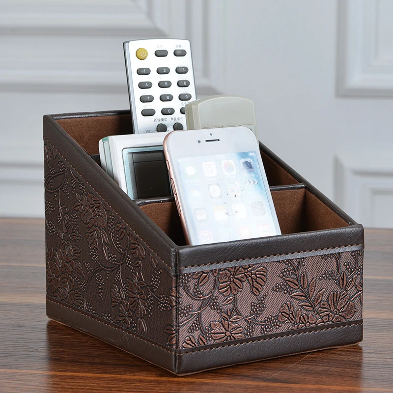 Retro PU Leather Storage Box Remote Control Phone Cosmetic Holder Table Organizer Nordic Home Office Desktop Decor Storage Case
Retro PU Leather Storage Box Remote Control Phone Cosmetic Holder Table Organizer Nordic Home Office Desktop Decor Storage Case