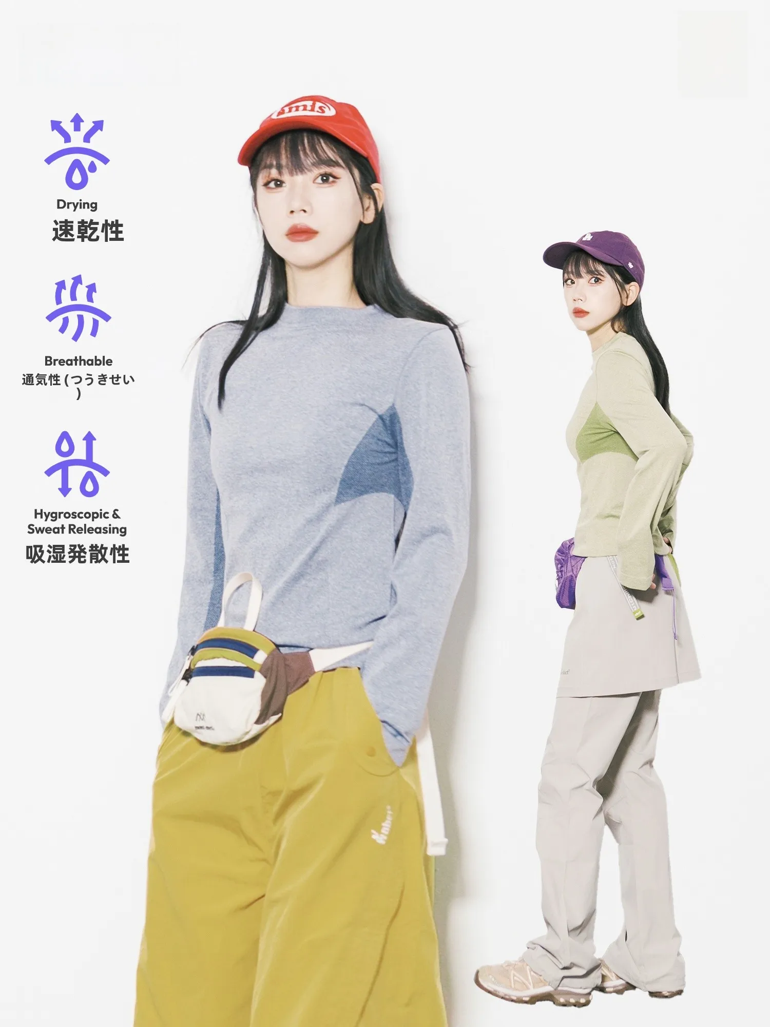 Women's Slim Fit Long Sve T-irt RB Outdoor Spor round Ne Qui Dry Breathable Polyester Nylon Spandex Blend Tee
Women's Slim Fit Long Sve T-irt RB Outdoor Spor round Ne Qui Dry Breathable Polyester Nylon Spandex Blend Tee