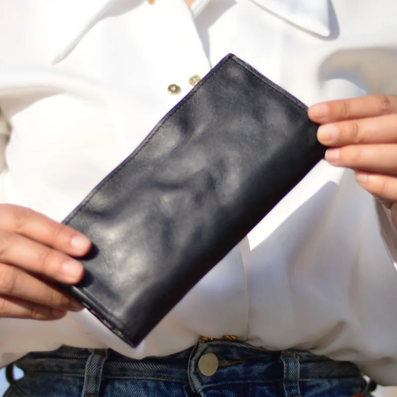 AETOO Original retro wallet, personalized trendy layer cowhide, simple youth wallet, ultra-thin women's long wallet, genuine lea
AETOO Original retro wallet, personalized trendy layer cowhide, simple youth wallet, ultra-thin women's long wallet, genuine lea