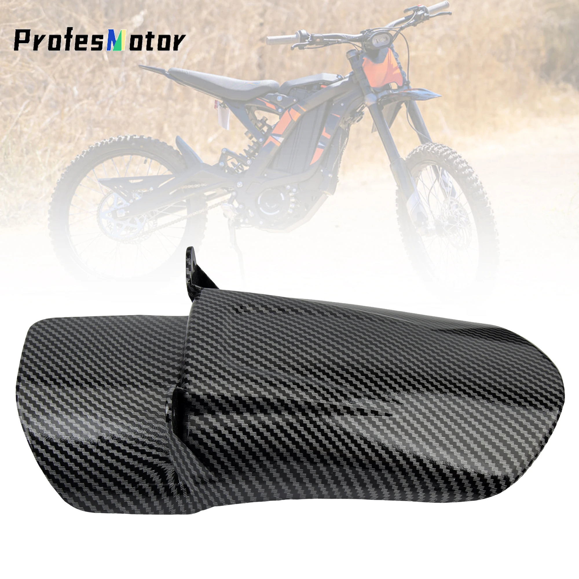 For Sur-Ron Light Bee S X Motocross Mudguards Rear Fender Carbon Fiber Color Accessories Rear Fender Refit For Surron Parts
For Sur-Ron Light Bee S X Motocross Mudguards Rear Fender Carbon Fiber Color Accessories Rear Fender Refit For Surron Parts