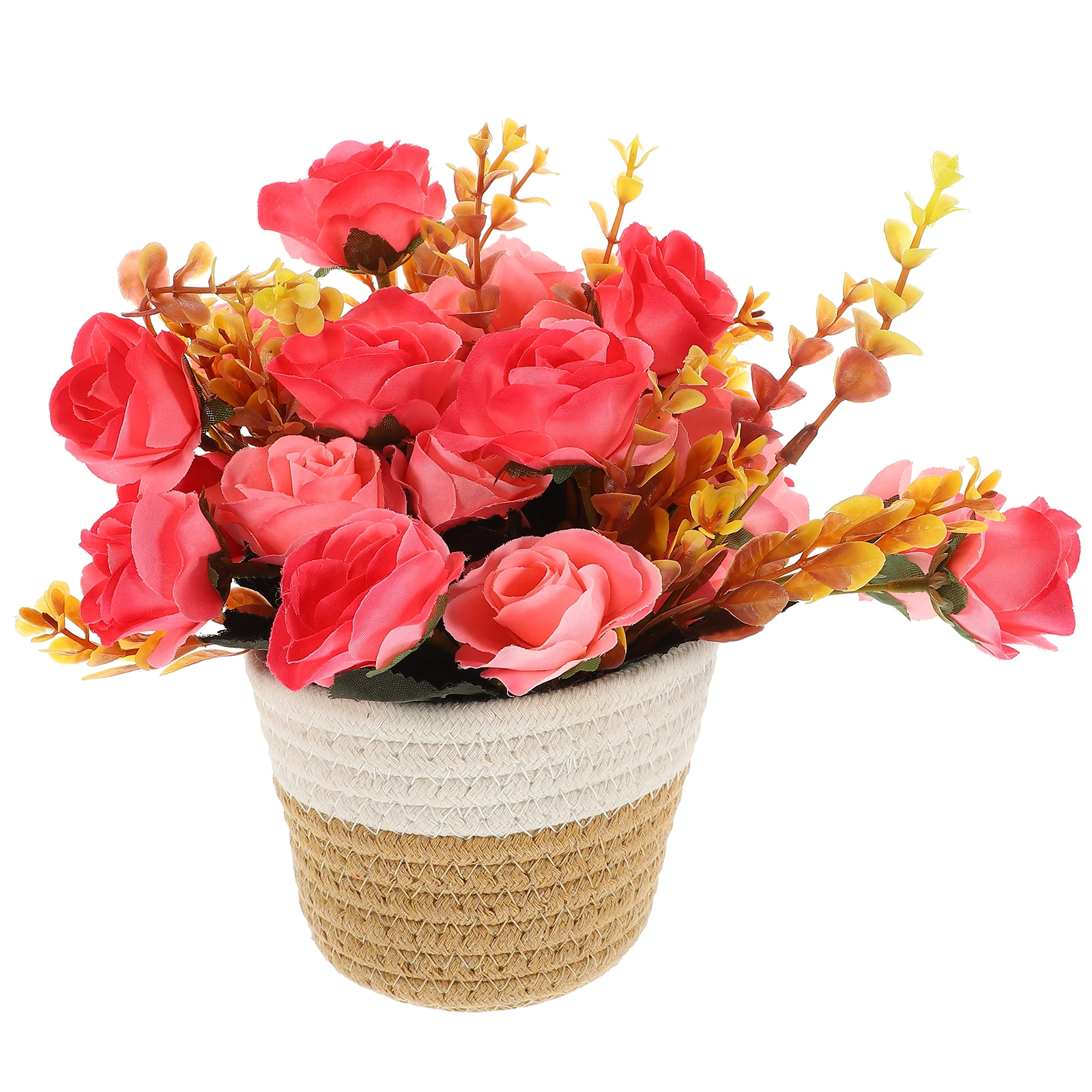 10 Woven Flower Baskets Artificial Plants Pots Lifelike Flowers Room Decor Indoor Bonsai Plant Pots Home Ornament
10 Woven Flower Baskets Artificial Plants Pots Lifelike Flowers Room Decor Indoor Bonsai Plant Pots Home Ornament
