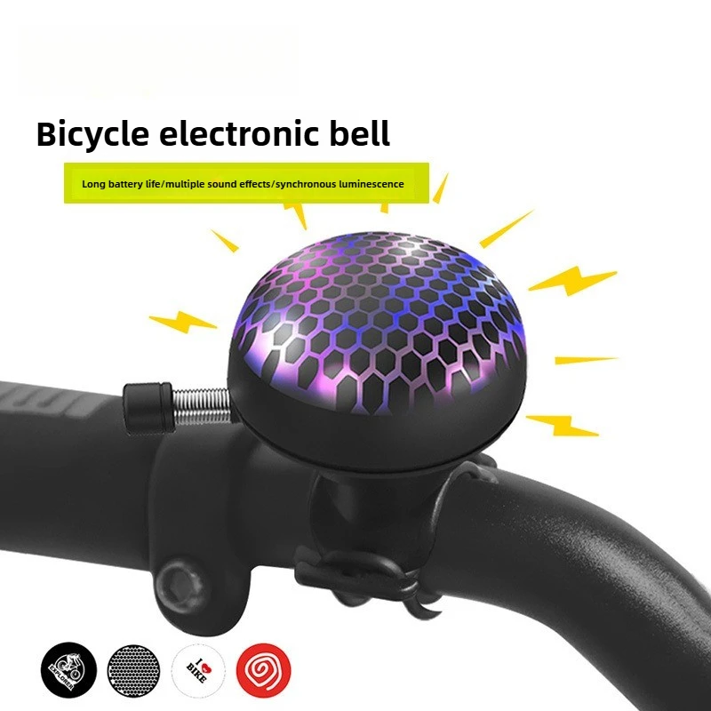 Rrskit Bicycle Colorful Horn Super Loud Luminescence Universal Kids Electronic Horn Warning Alarm for Cycling Safety Accessories
Rrskit Bicycle Colorful Horn Super Loud Luminescence Universal Kids Electronic Horn Warning Alarm for Cycling Safety Accessories