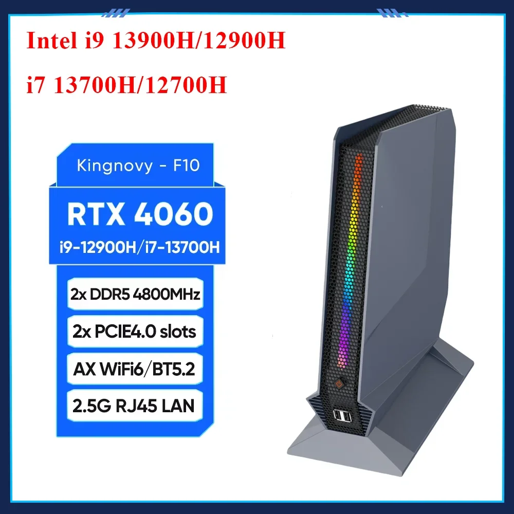 13th Gen Gamer Mini PC Nvidia RTX 4060 3050 8G Intel i9 13900H 12900H i7 13700H RGB Mini Gaming Desktop Barebone Computer WiFi6
13th Gen Gamer Mini PC Nvidia RTX 4060 3050 8G Intel i9 13900H 12900H i7 13700H RGB Mini Gaming Desktop Barebone Computer WiFi6