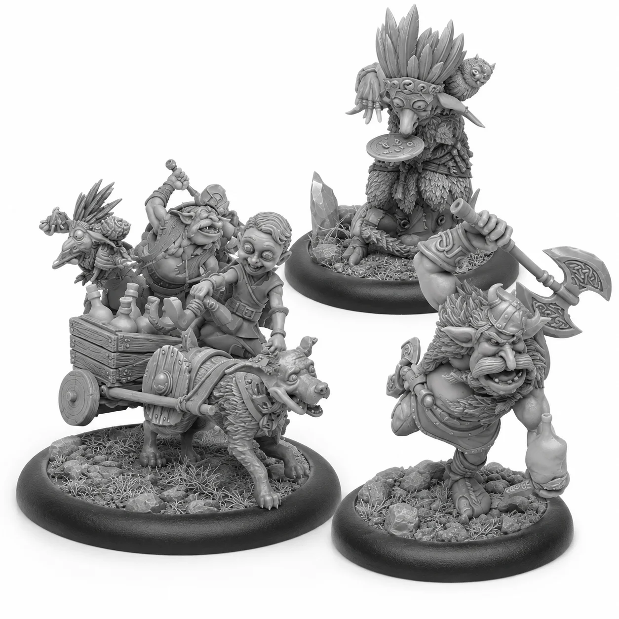 Resin Model Assembly Kit, GK, Rune Fated Team, Unpainted (including Base)
Resin Model Assembly Kit, GK, Rune Fated Team, Unpainted (including Base)