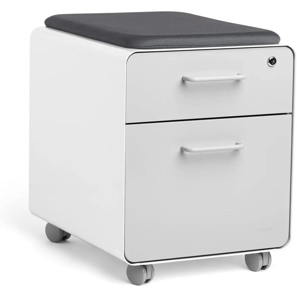 Compact Rolling Storage Cabinet with Cushioned Seat, 2 Locking Drawers, 1 Key Lock, 2 Keys, Utility and Hanging Drawers
Compact Rolling Storage Cabinet with Cushioned Seat, 2 Locking Drawers, 1 Key Lock, 2 Keys, Utility and Hanging Drawers