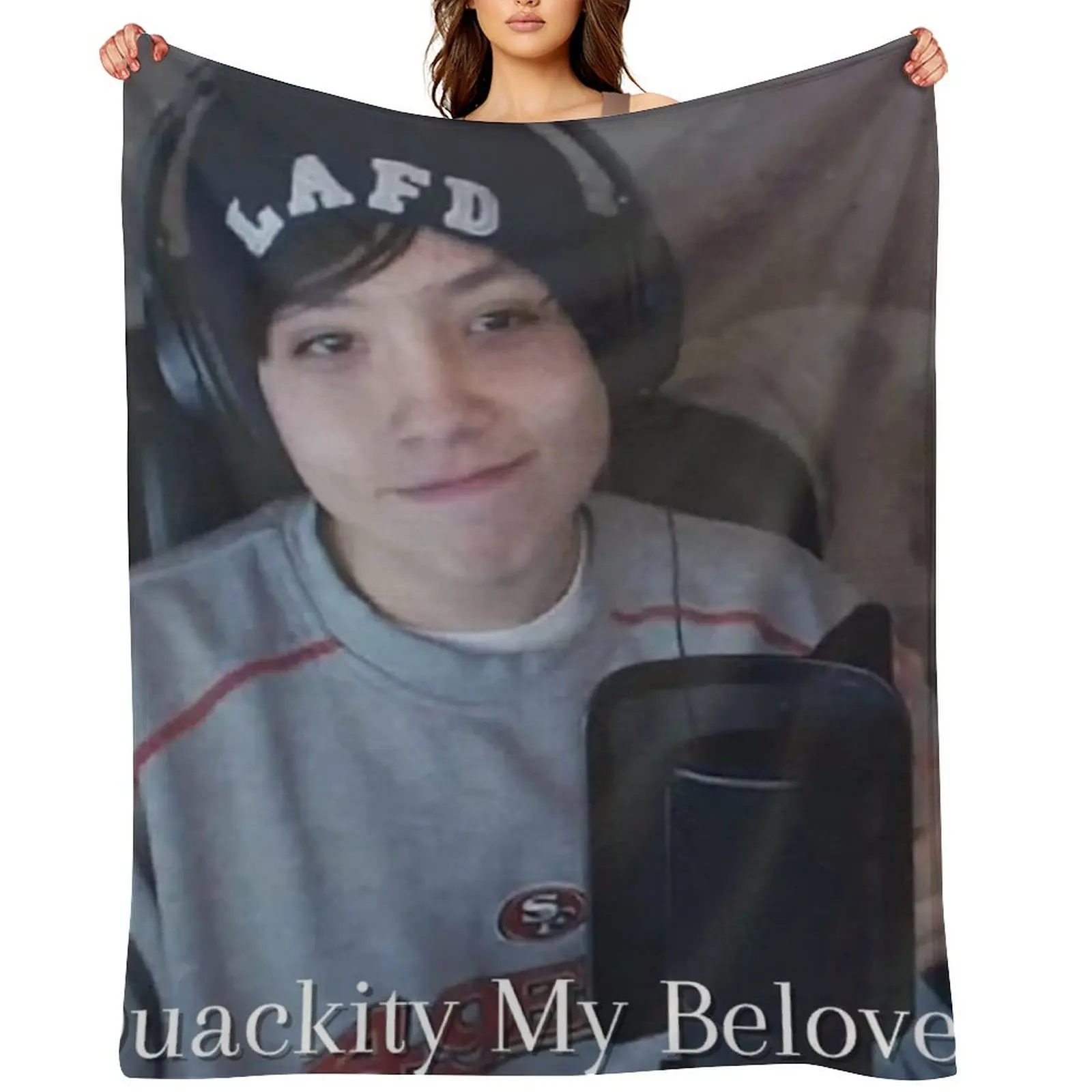 Quackity my beloved Throw Blanket Plush Camping For Baby wednesday Blankets
Quackity my beloved Throw Blanket Plush Camping For Baby wednesday Blankets