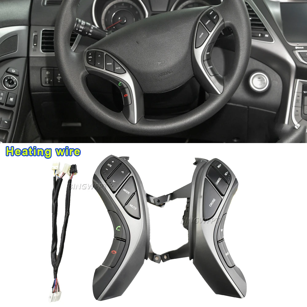 Кнопка переключения громкости звука и круиз-контроля на рулевом колесе для Hyundai I30 Elantra 2012 2013 2014 2015
Кнопка переключения громкости звука и круиз-контроля на рулевом колесе для Hyundai I30 Elantra 2012 2013 2014 2015