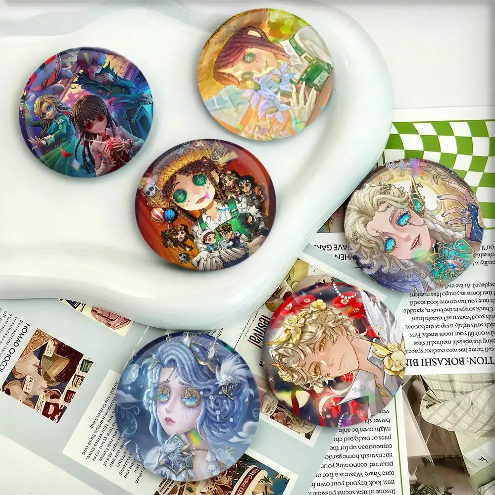 Horror Game Identity V Badges 25 32 44 58 75 mm Round Fans Collect Friends Gifts Brooch Souvenir
Horror Game Identity V Badges 25 32 44 58 75 mm Round Fans Collect Friends Gifts Brooch Souvenir