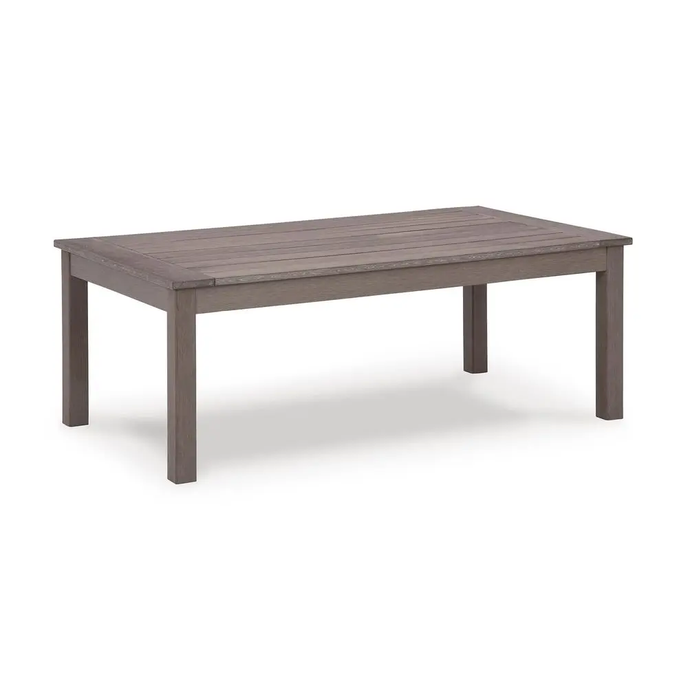 Hillside Barn Contemporary Weather Resistant Outdoor Coffee Table, Dark Brown
Hillside Barn Contemporary Weather Resistant Outdoor Coffee Table, Dark Brown