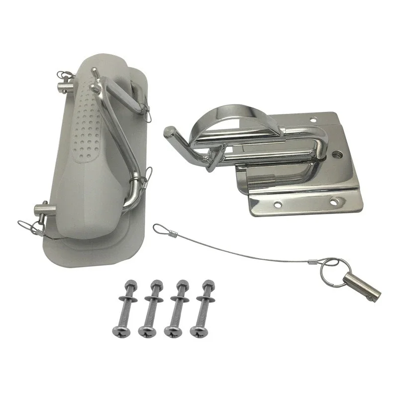 Marine accessories, new stainless steel docking bracket combination, davit set
Marine accessories, new stainless steel docking bracket combination, davit set