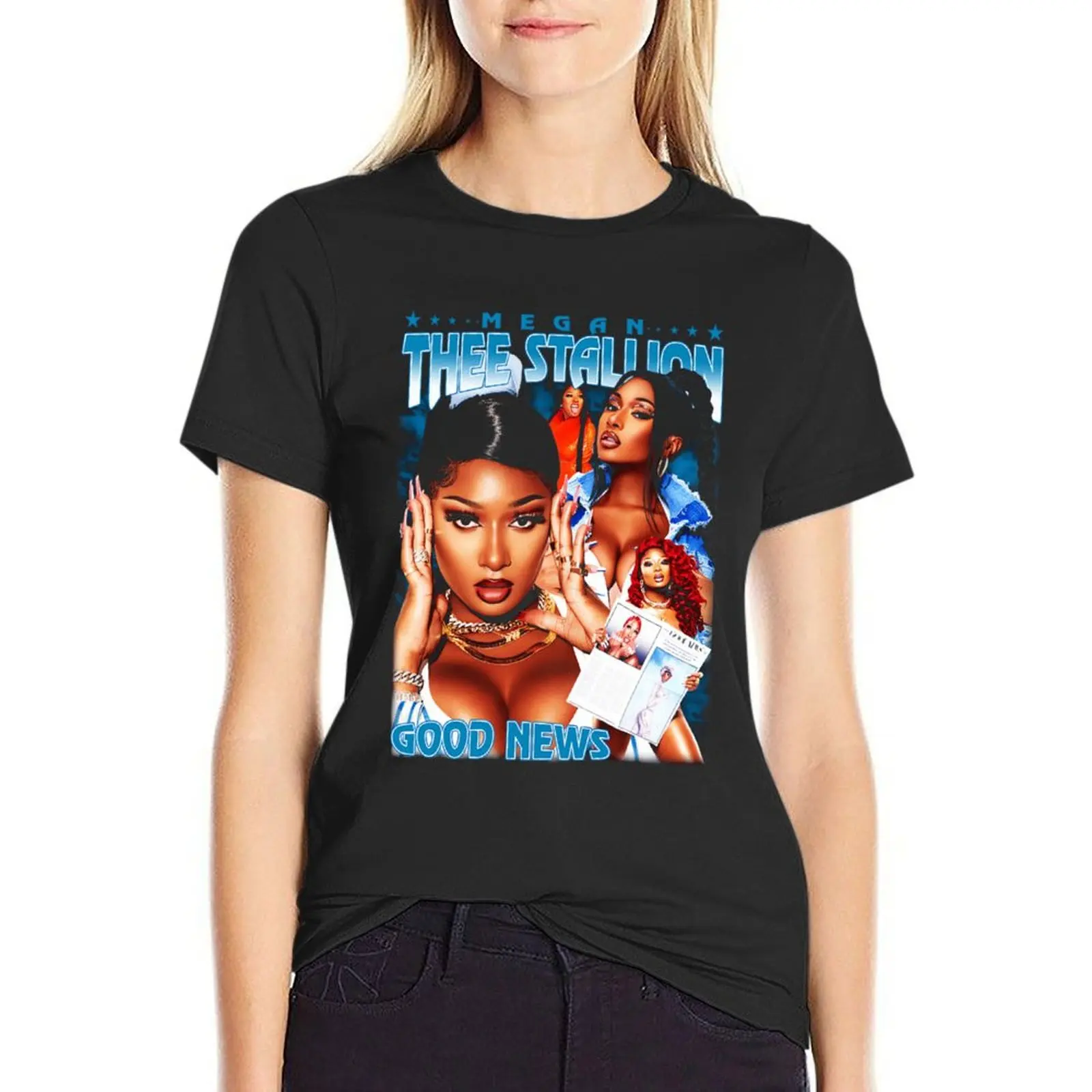 megan thee stallion T-Shirt summer clothes animal print shirt for girls anime summer top white t shirts for Women
megan thee stallion T-Shirt summer clothes animal print shirt for girls anime summer top white t shirts for Women