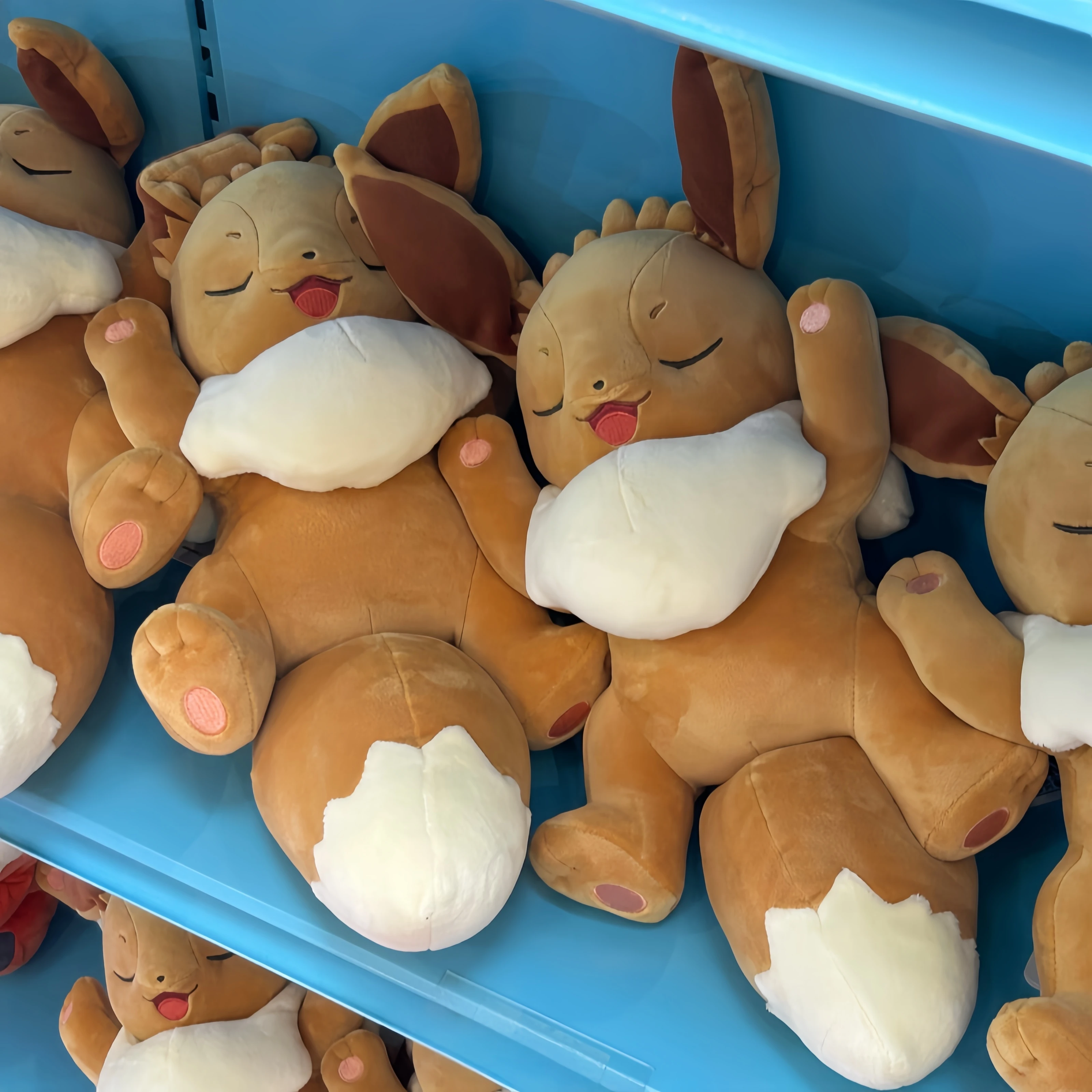 Lying down to sleep Eevee Plush Toys Aquali Doll Pokemon Pikachu PeluchesVaporeon Jolteon Stuffed Plushie Pillow Pokémon Gift
Lying down to sleep Eevee Plush Toys Aquali Doll Pokemon Pikachu PeluchesVaporeon Jolteon Stuffed Plushie Pillow Pokémon Gift