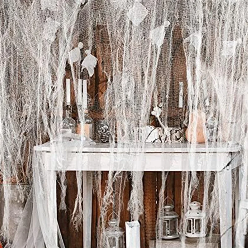 Frighteners Cloth Window Cover Gauze Suitable For Halloween Party Haunted House Decoration
Frighteners Cloth Window Cover Gauze Suitable For Halloween Party Haunted House Decoration