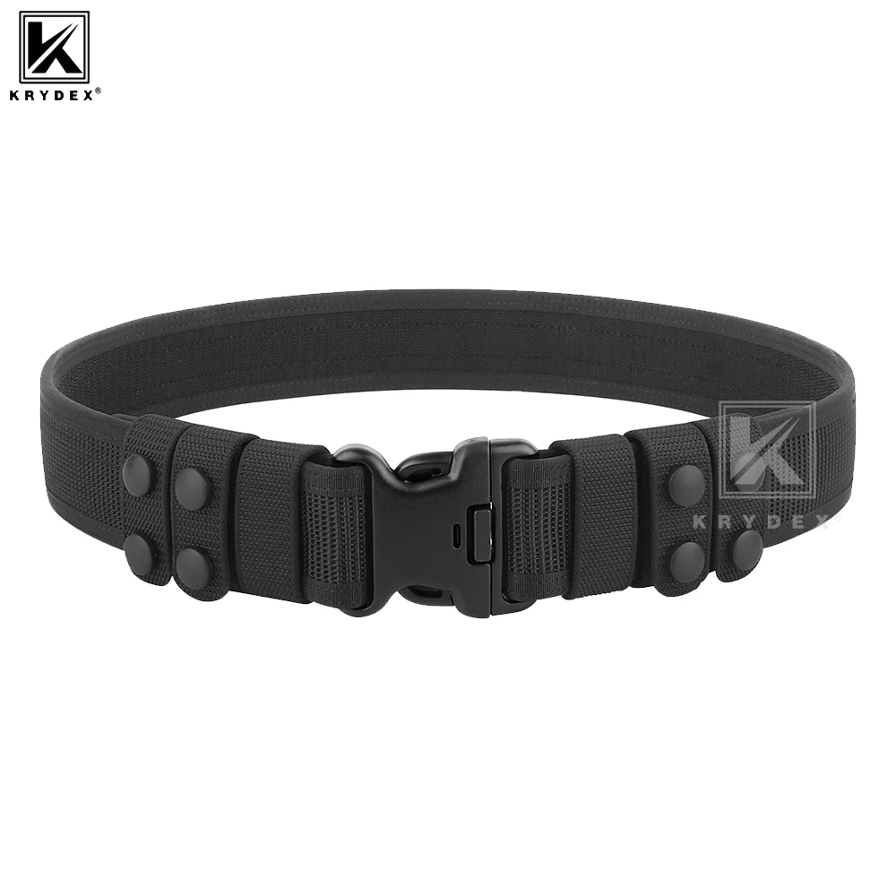 KRYDEX Tactical Polices Duty Belt Law Enforcement Officer 2'' Outer Belt with 4 Pcs Belt Keepers Waistband Hunting Outdoor Gear
KRYDEX Tactical Polices Duty Belt Law Enforcement Officer 2'' Outer Belt with 4 Pcs Belt Keepers Waistband Hunting Outdoor Gear