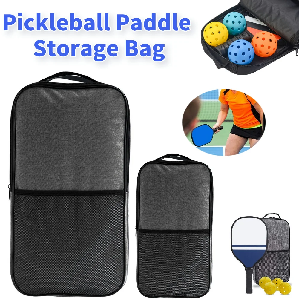 Сумка для хранения весла Pickleball, водонепроницаемый держатель для ракеток Pickleball, чехол для весла Pickleball, чехол для ракетки с 4 мячами, портативная сумка
Сумка для хранения весла Pickleball, водонепроницаемый держатель для ракеток Pickleball, чехол для весла Pickleball, чехол для ракетки с 4 мячами, портативная сумка