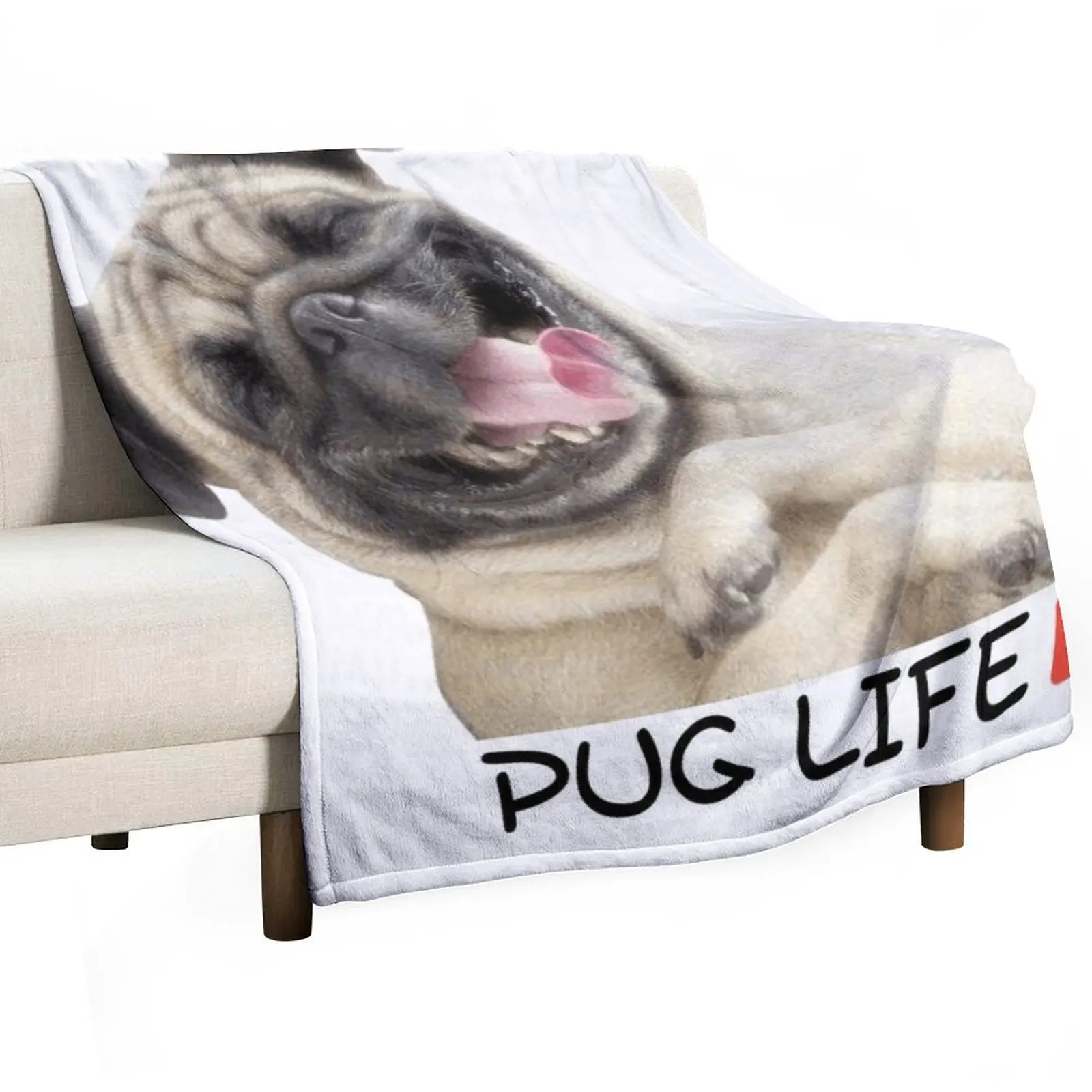 Cute Pug Throw Blanket Heavy Loose Soft Blankets For Baby Blankets
Cute Pug Throw Blanket Heavy Loose Soft Blankets For Baby Blankets