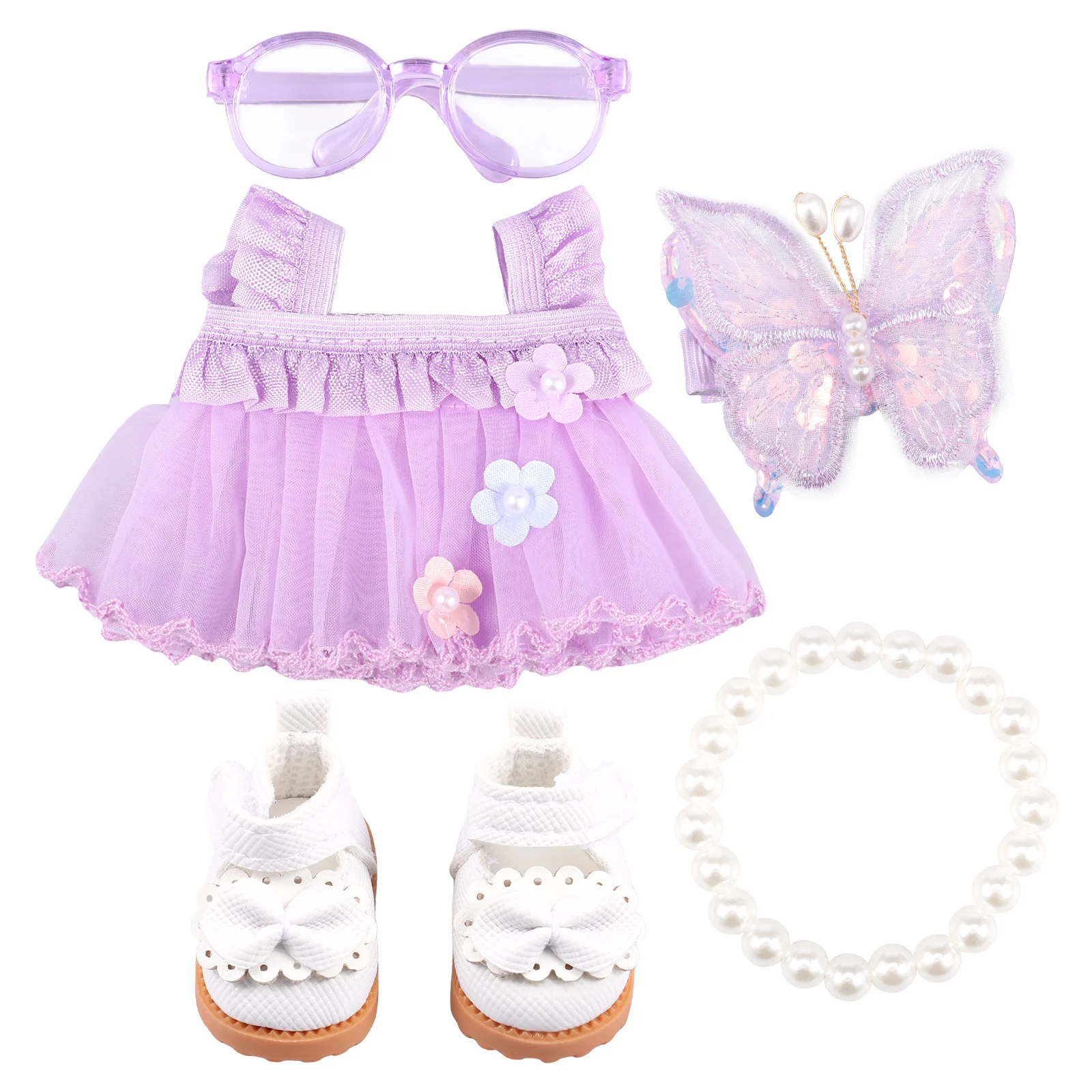 Mini Plush Doll'S Clothes for 15-17cm Baby Doll Dress Overalls Accessories Fashion Kawaii Outfit Costume Collection for Toy Doll
Mini Plush Doll'S Clothes for 15-17cm Baby Doll Dress Overalls Accessories Fashion Kawaii Outfit Costume Collection for Toy Doll