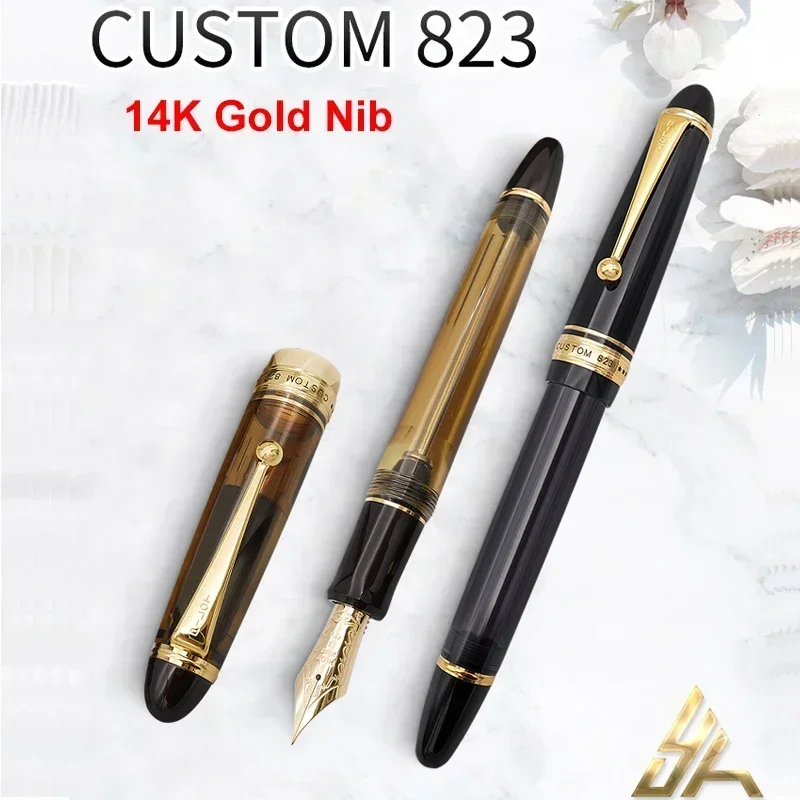 New Original PILOT Pen Fountain Pen CUSTOM 823 Rotary Suction Device 14K Gold Nib High Quality Stationery Goods FKK-3MRP Luxury
New Original PILOT Pen Fountain Pen CUSTOM 823 Rotary Suction Device 14K Gold Nib High Quality Stationery Goods FKK-3MRP Luxury