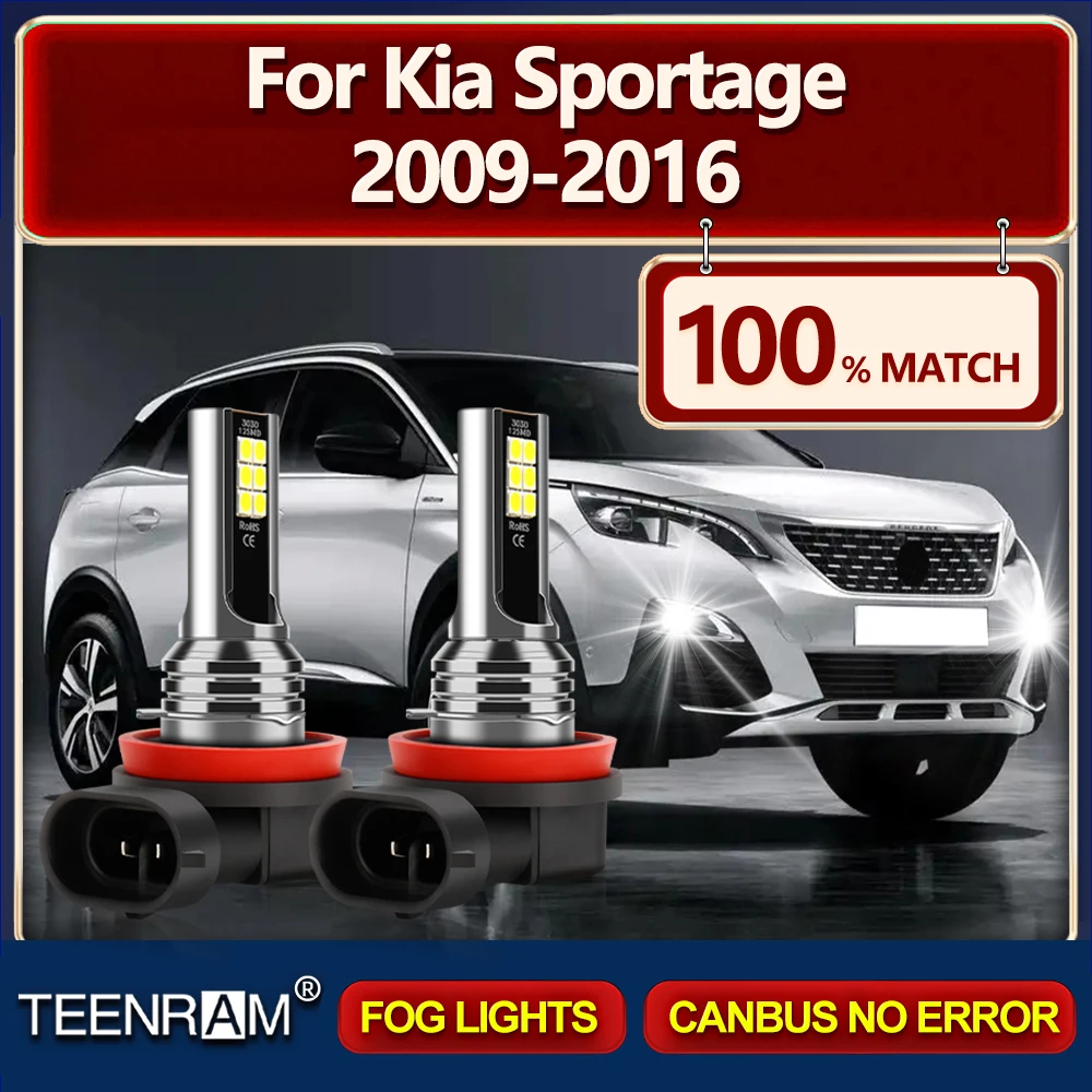 20000LM LED Fog Lights 60W Super Bright Car Fog Lamps 12V Super Bright For Kia Sportage 2009 2010 2011 2012 2013 2014 2015 2016
20000LM LED Fog Lights 60W Super Bright Car Fog Lamps 12V Super Bright For Kia Sportage 2009 2010 2011 2012 2013 2014 2015 2016