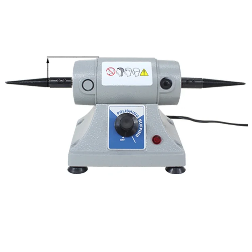 7000RPM Jewelry Polishing Machine Tabletop Polisher Double-Head Grinding Machine for DIY Jade Metal Small Power Adjustable Speed
7000RPM Jewelry Polishing Machine Tabletop Polisher Double-Head Grinding Machine for DIY Jade Metal Small Power Adjustable Speed
