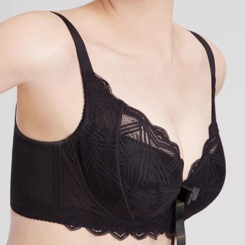 Minimizer Full Coverage Bra Plus Size70-95 B-F Sheer Lace Underwire Underwear Side Support Slimming Demi Cup Lingerie for Women
Minimizer Full Coverage Bra Plus Size70-95 B-F Sheer Lace Underwire Underwear Side Support Slimming Demi Cup Lingerie for Women